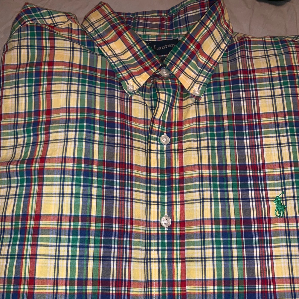 Ralph Lauren Polo long sleeve shirt. Sz XL